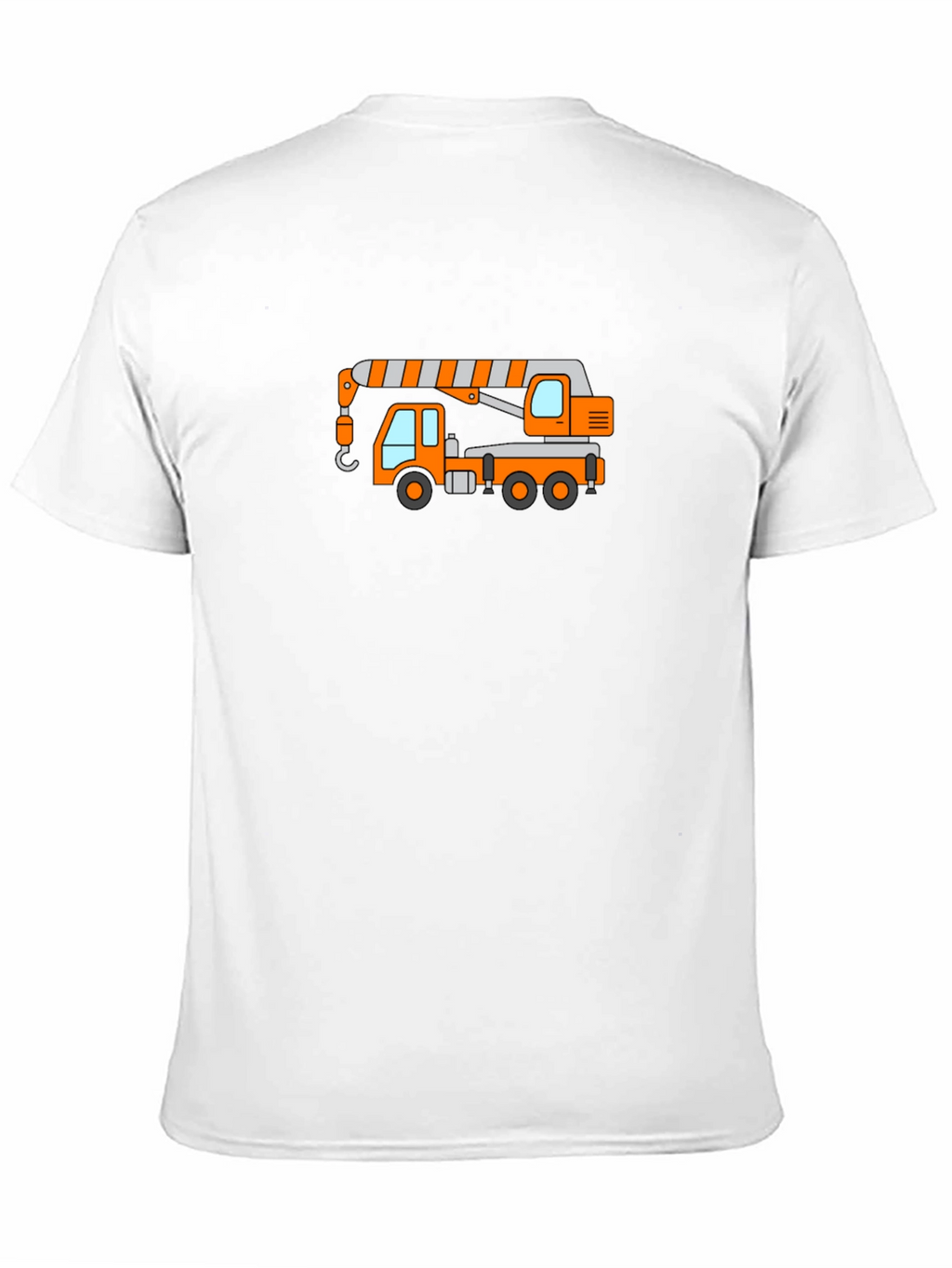 Crane Truck Graphic Tee - Heavy Duty Fun