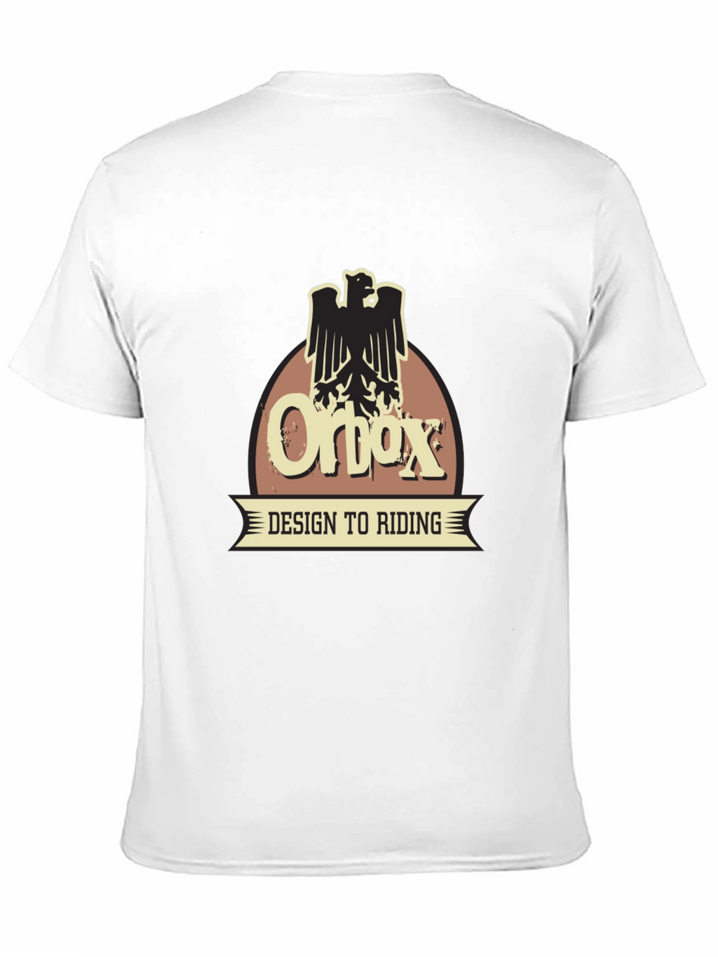 Orbox Design to Riding Black T-Shirt