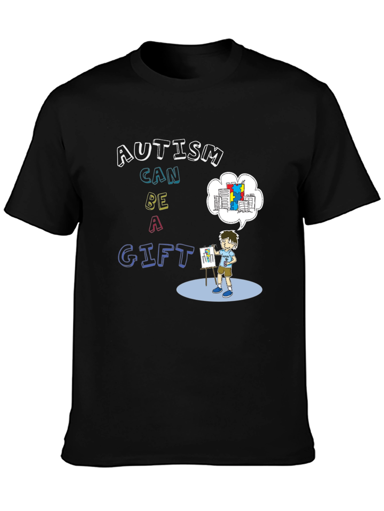 Autism Awareness T-Shirt: Autism Can Be A Gift