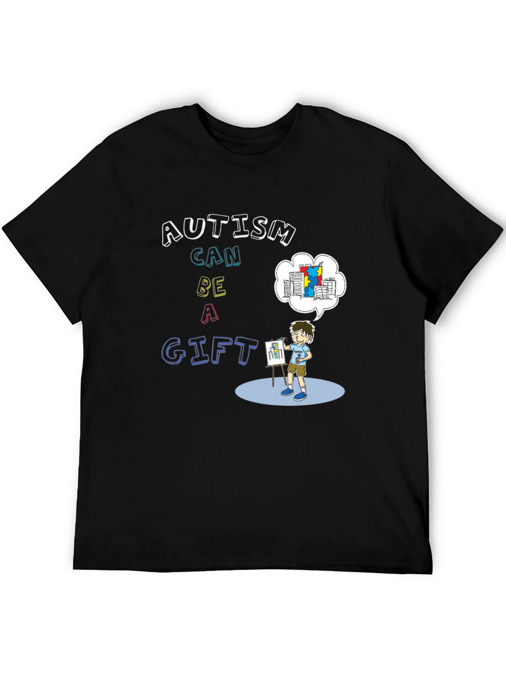 Autism Awareness T-Shirt: Autism Can Be A Gift