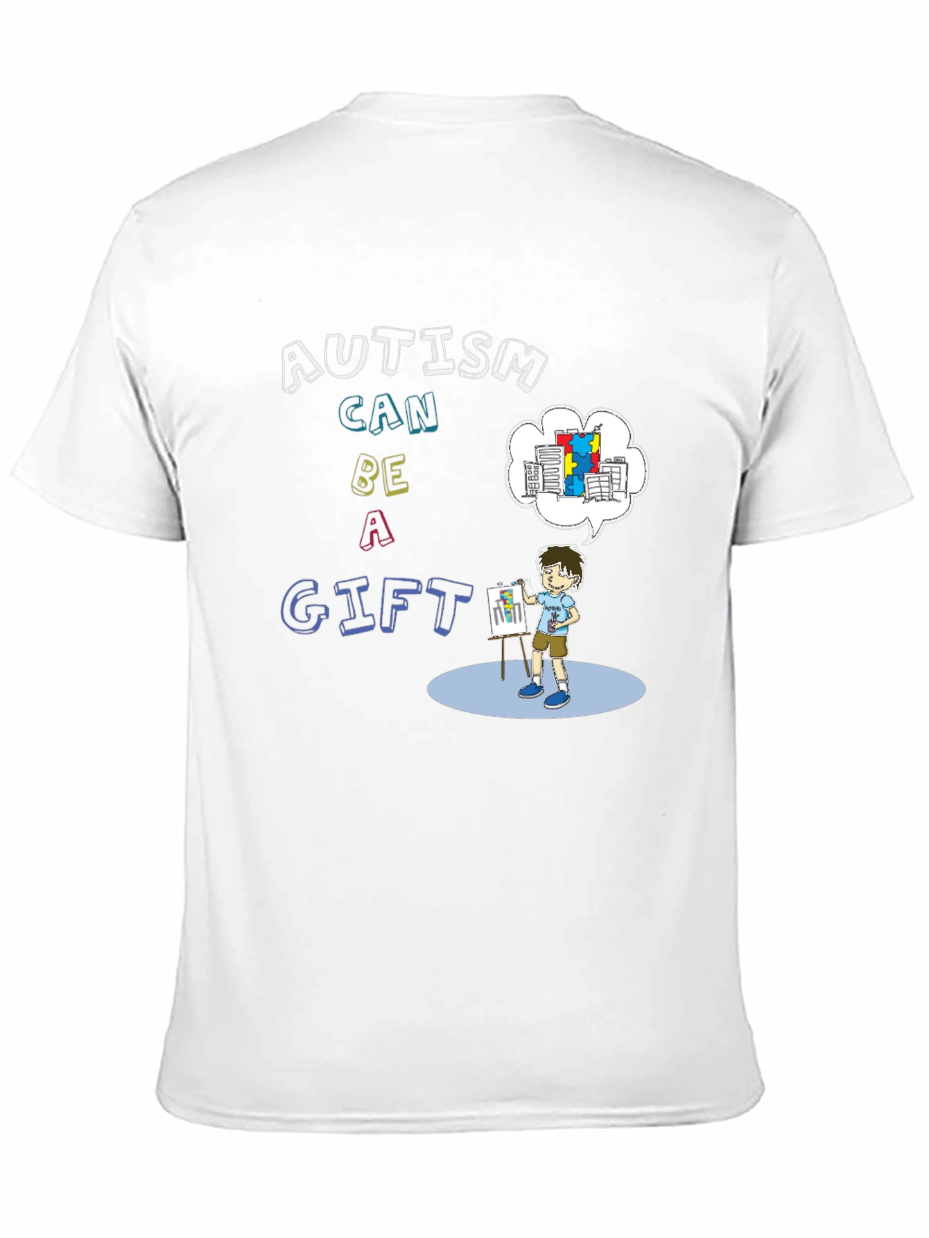 Autism Awareness T-Shirt: Autism Can Be A Gift