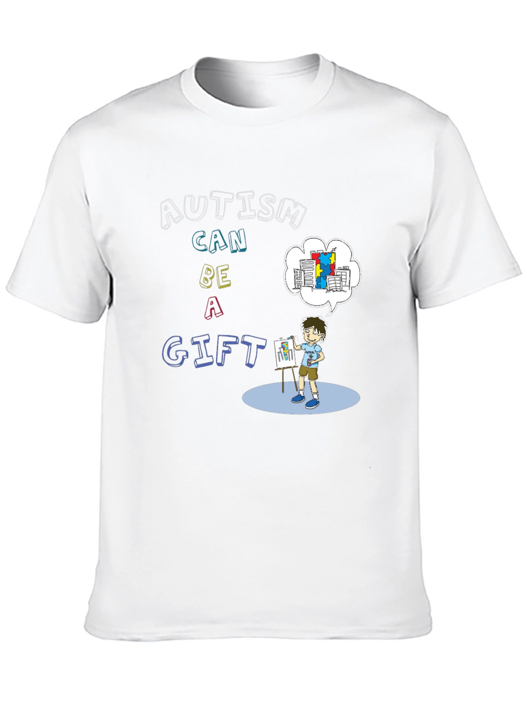 Autism Awareness T-Shirt: Autism Can Be A Gift