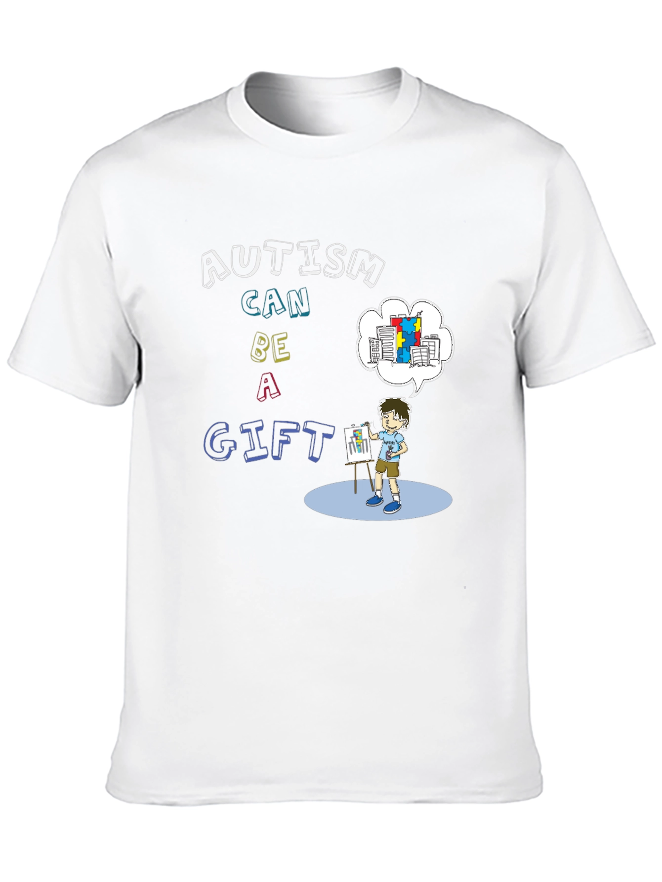 Autism Awareness T-Shirt: Autism Can Be A Gift