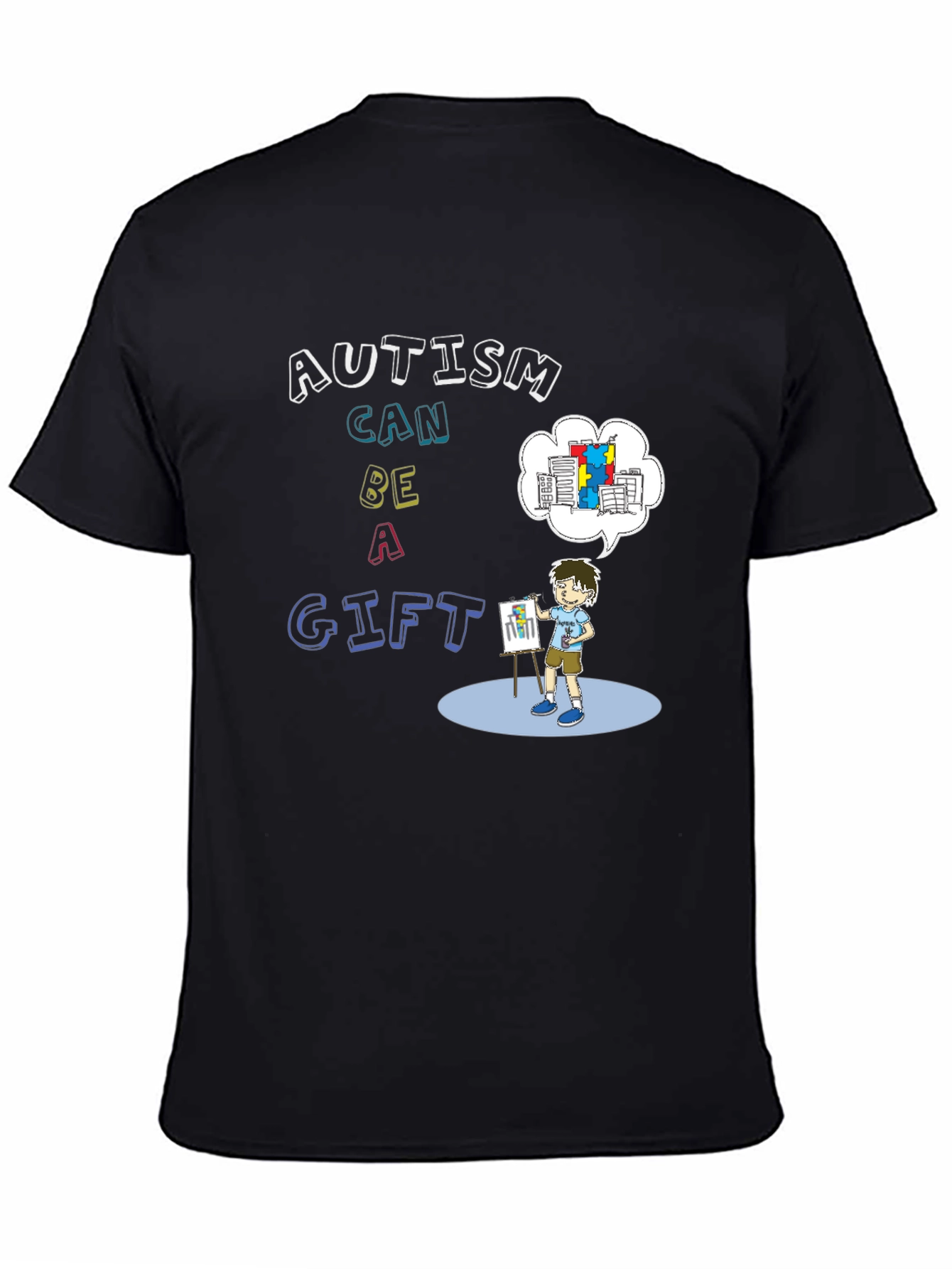 Autism Awareness T-Shirt: Autism Can Be A Gift