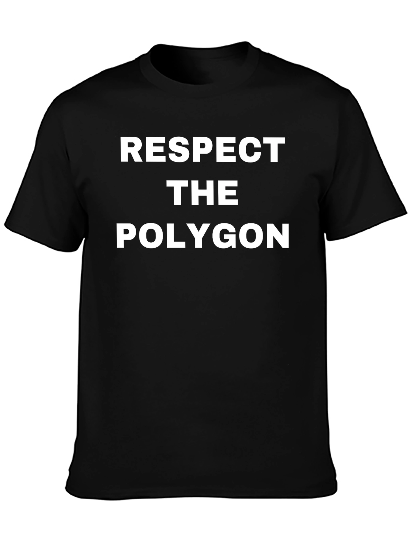 Respect the Polygon - Graphic T-Shirt