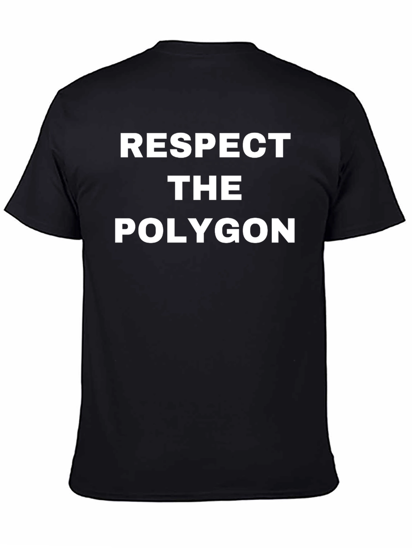Respect the Polygon - Graphic T-Shirt
