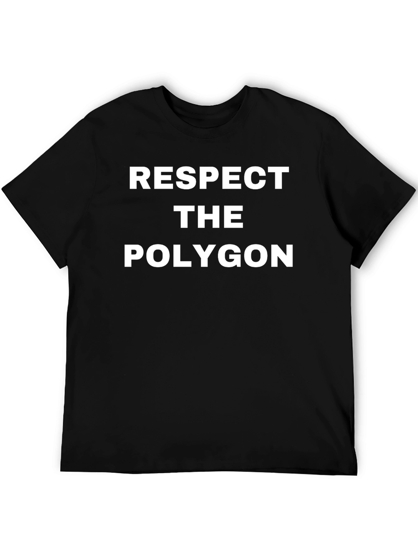 Respect the Polygon - Graphic T-Shirt