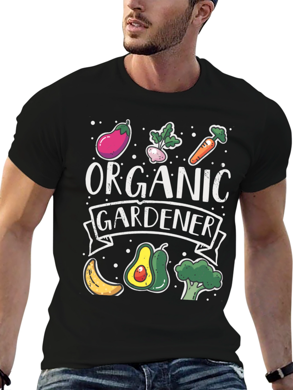 Organic Gardener Graphic T-Shirt
