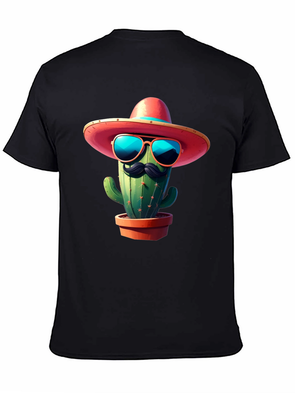 Cool Cactus Tee: Sombrero & Shades