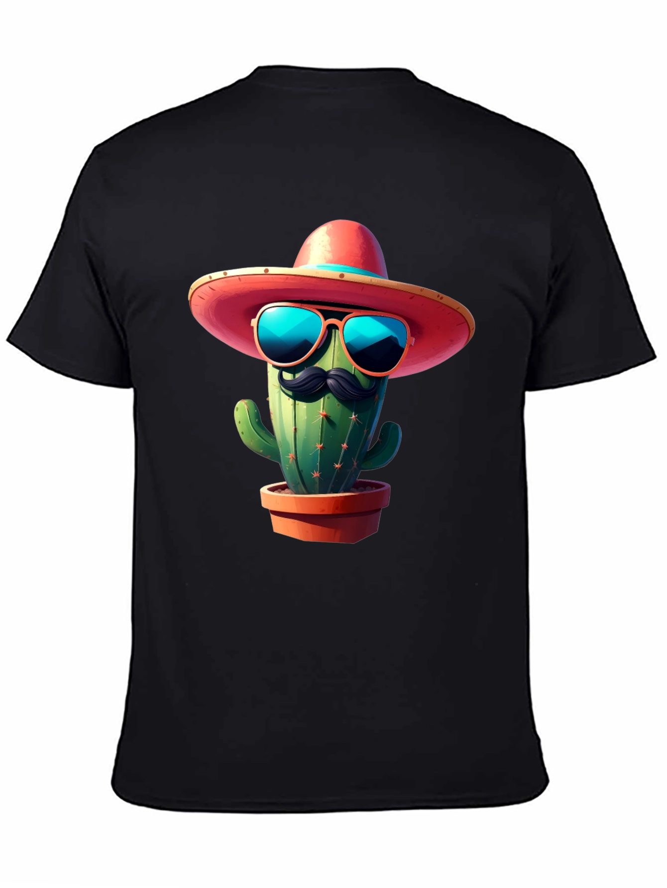 Cool Cactus Tee: Sombrero & Shades