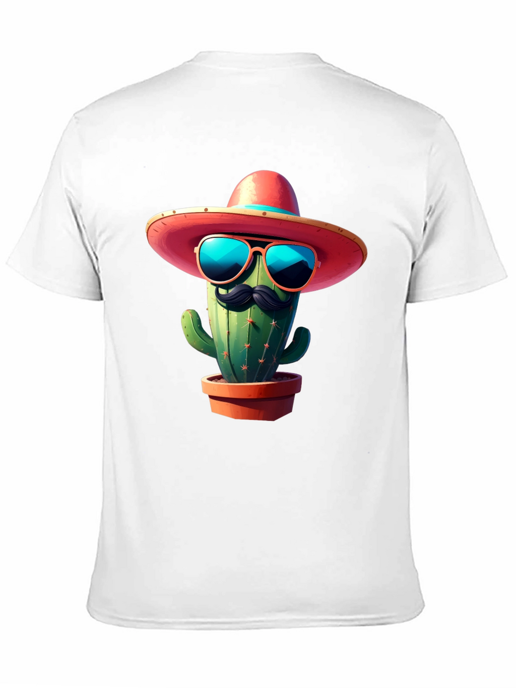 Cool Cactus Tee: Sombrero & Shades