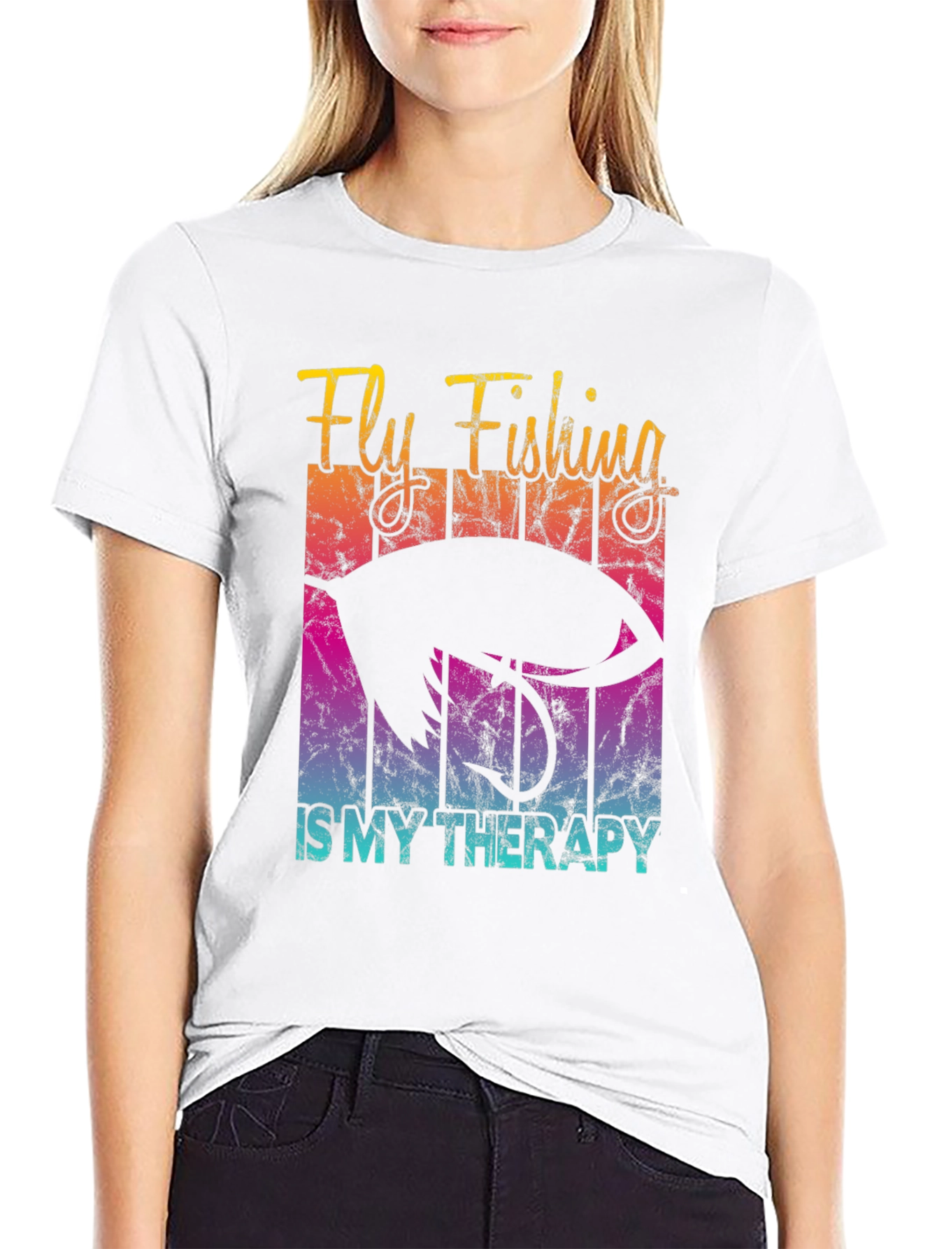 Fly Fishing Is My Therapy T-Shirt