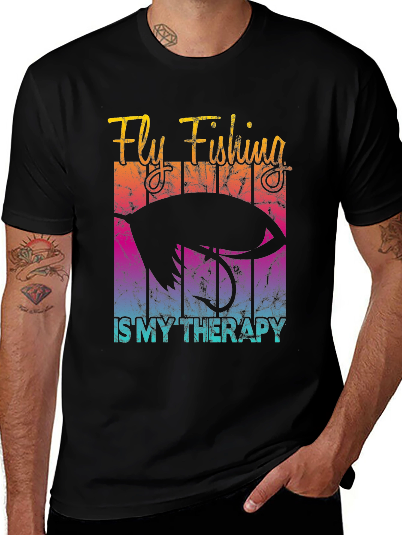 Fly Fishing Is My Therapy T-Shirt