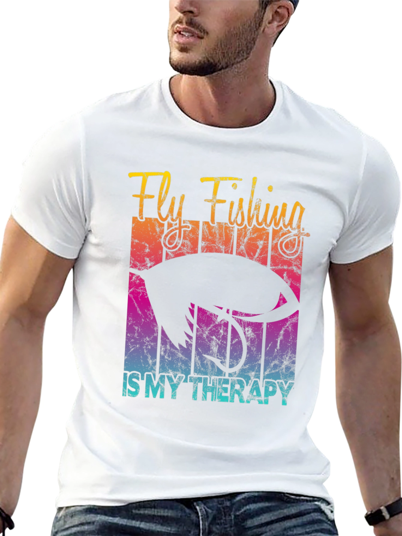 Fly Fishing Is My Therapy T-Shirt