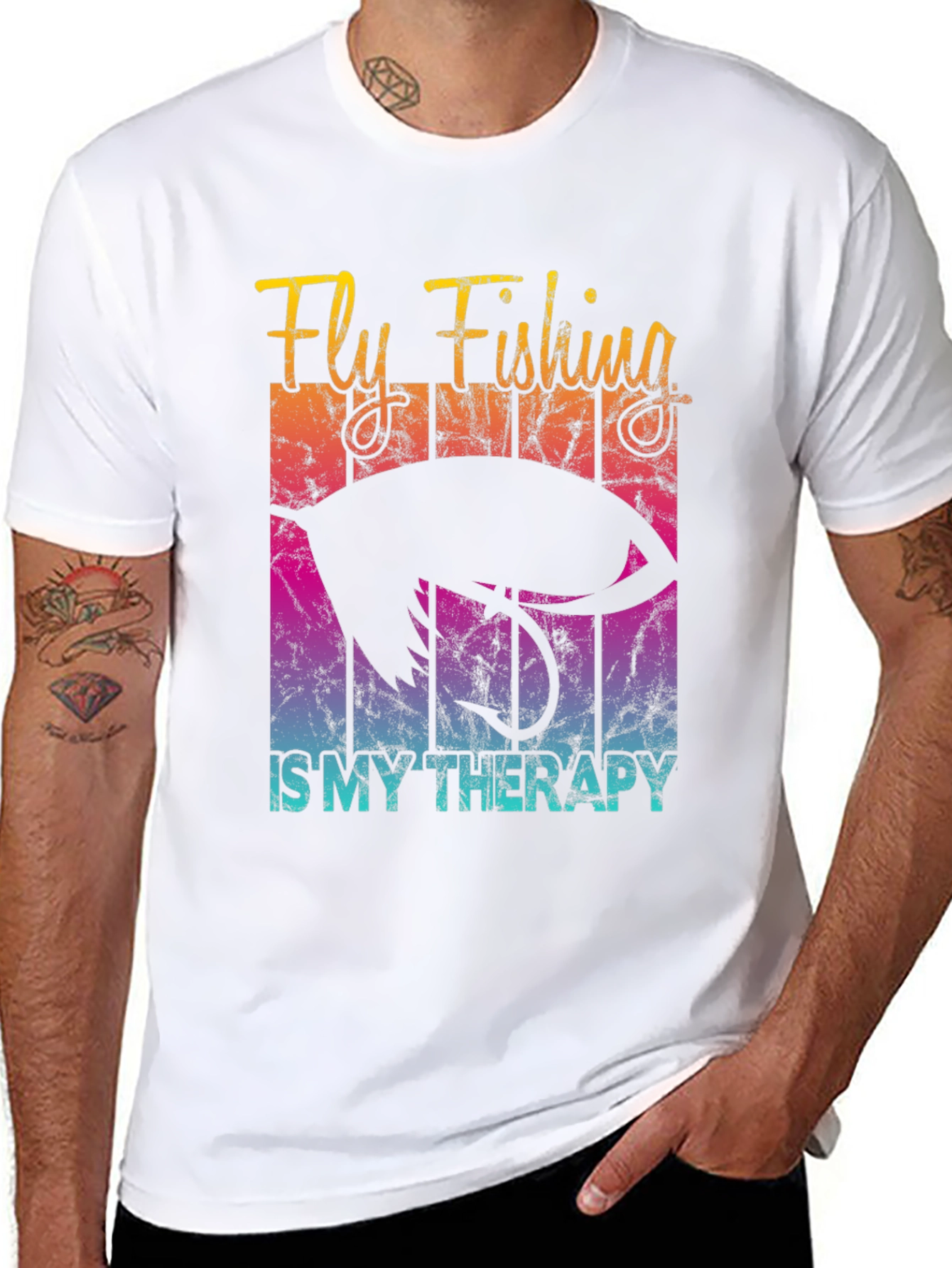 Fly Fishing Is My Therapy T-Shirt