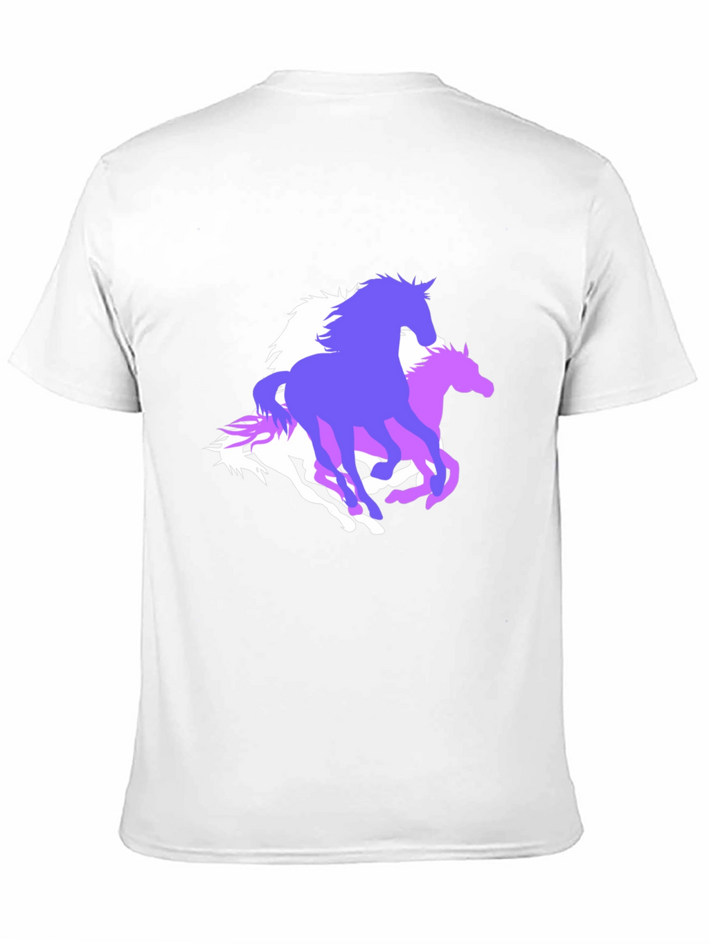 Horse Graphic Tee - Stylish Black T-Shirt