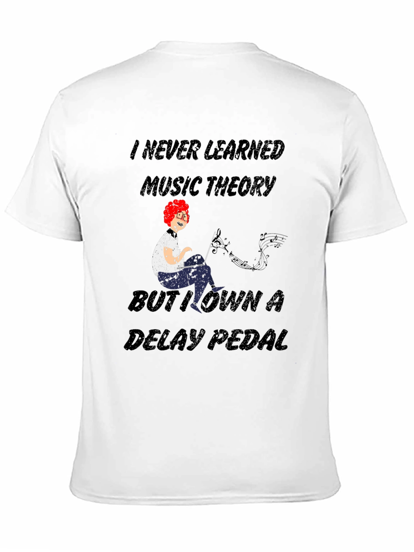 Music Theory Delay Pedal T-Shirt
