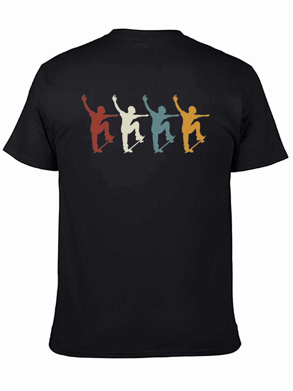Retro Skateboarder T-Shirt - Cool Graphic Tee