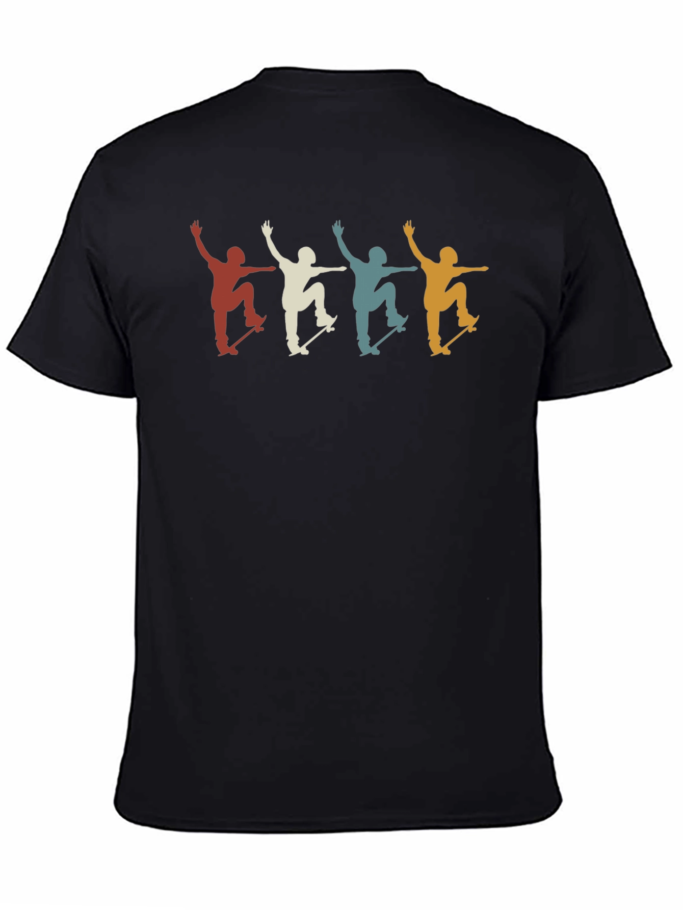 Retro Skateboarder T-Shirt - Cool Graphic Tee