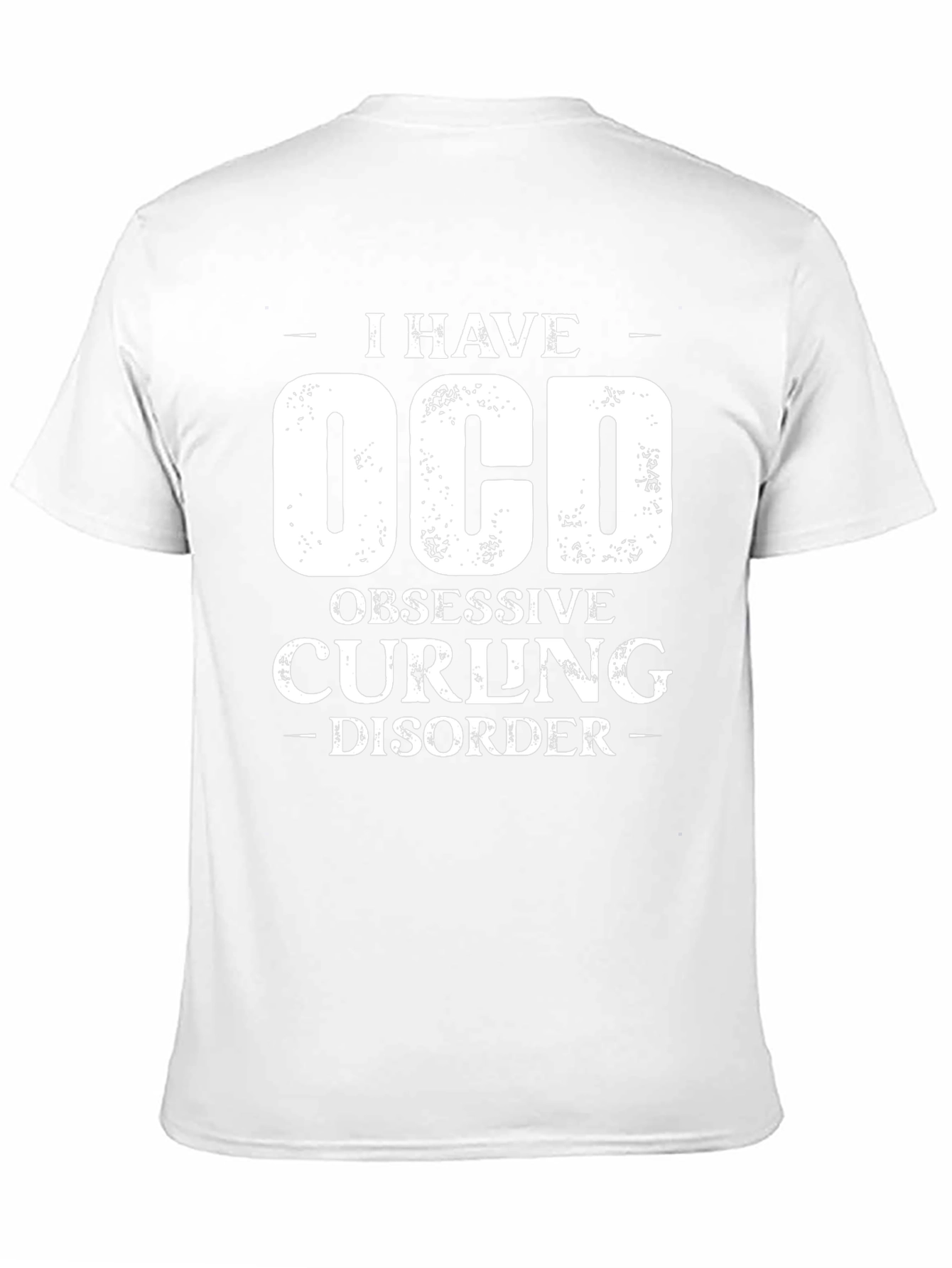 OCD Obsessive Curling Disorder Graphic T-Shirt