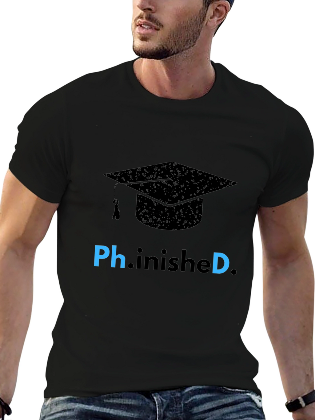 Ph.inished Graduation T-Shirt - Celebrate Success