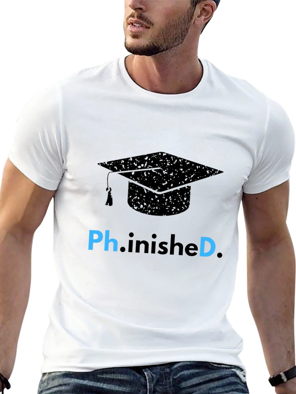 Ph.inished Graduation T-Shirt - Celebrate Success