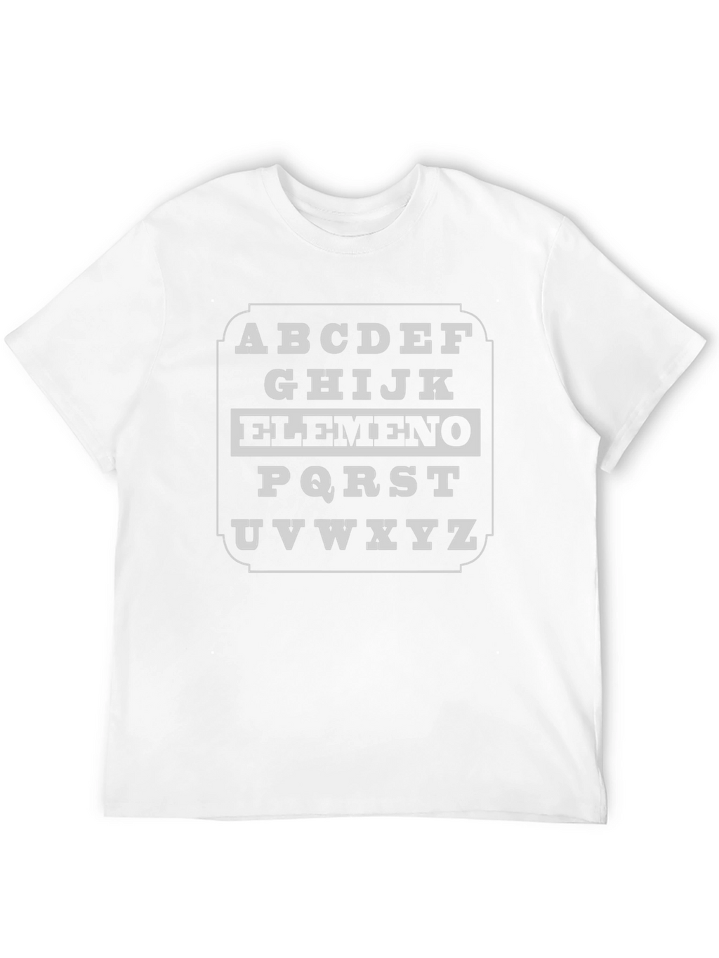 Alphabet Funny T-Shirt - Elementary School Teacher Shirt