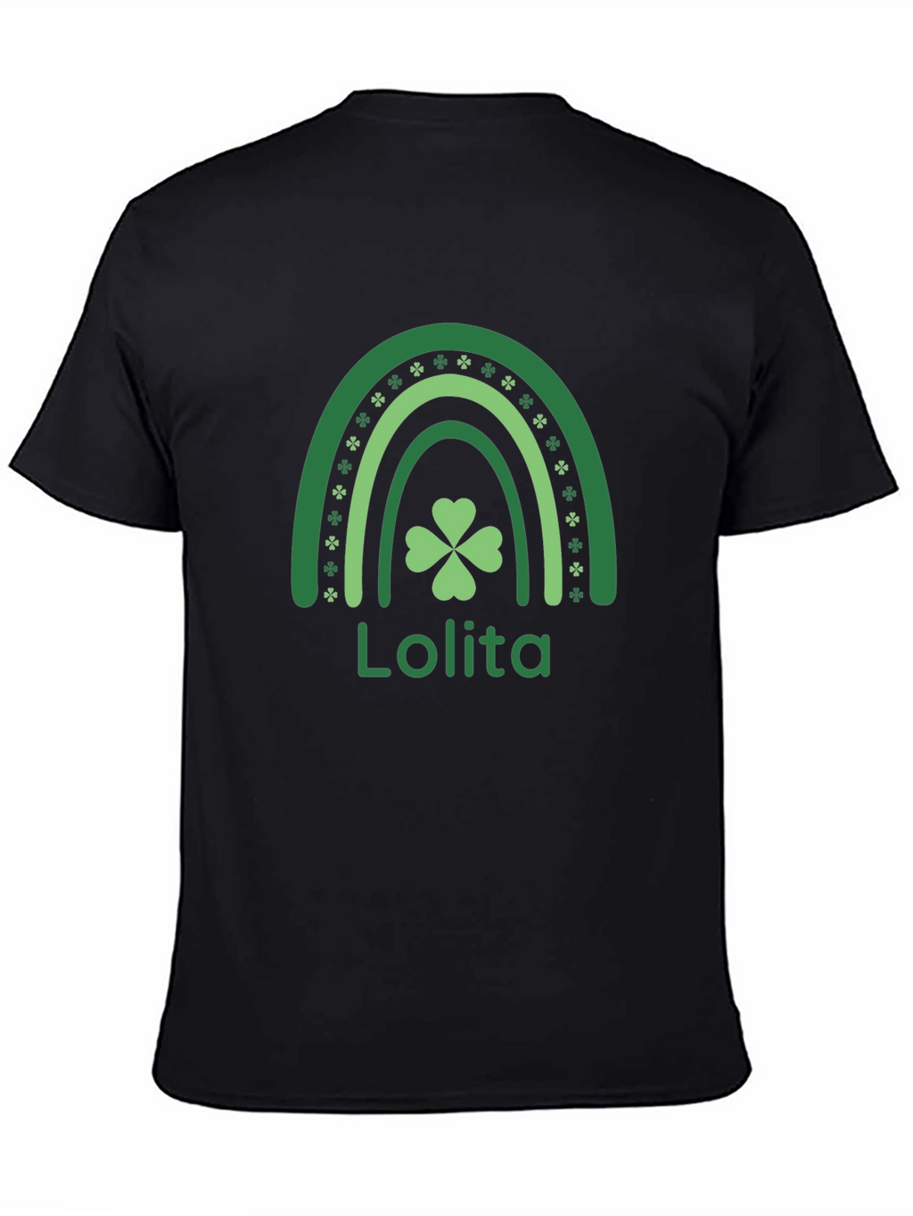 Lolita St. Patricks Day Rainbow Clover T-Shirt
