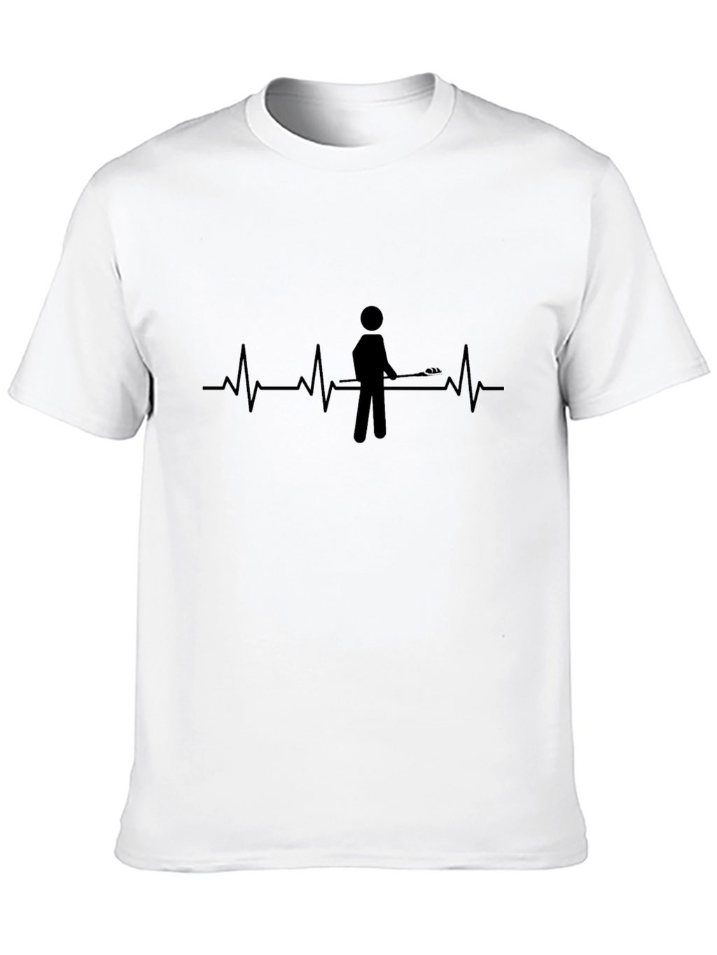 Lacrosse Heartbeat T-Shirt | Sport Tee