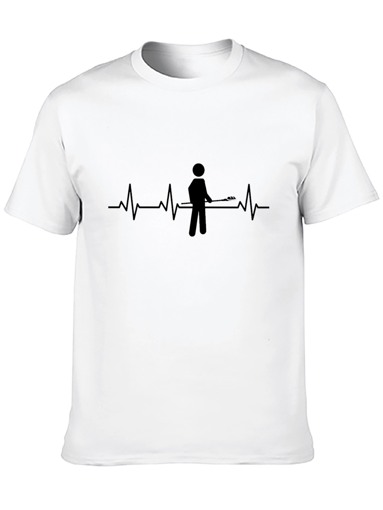 Lacrosse Heartbeat T-Shirt | Sport Tee