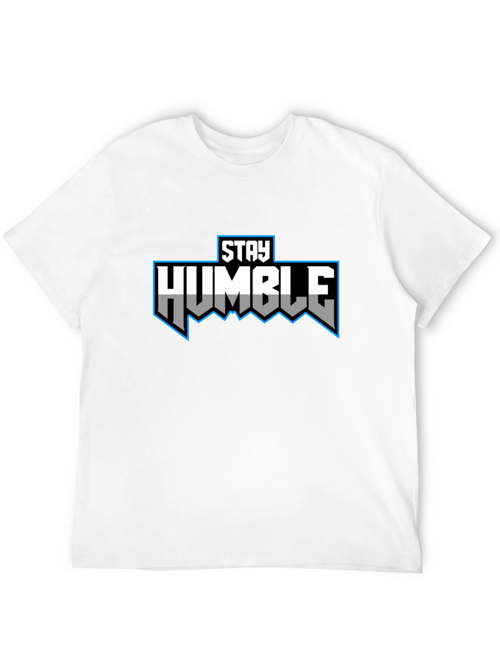 Stay Humble Graphic Tee - Black Short Sleeve