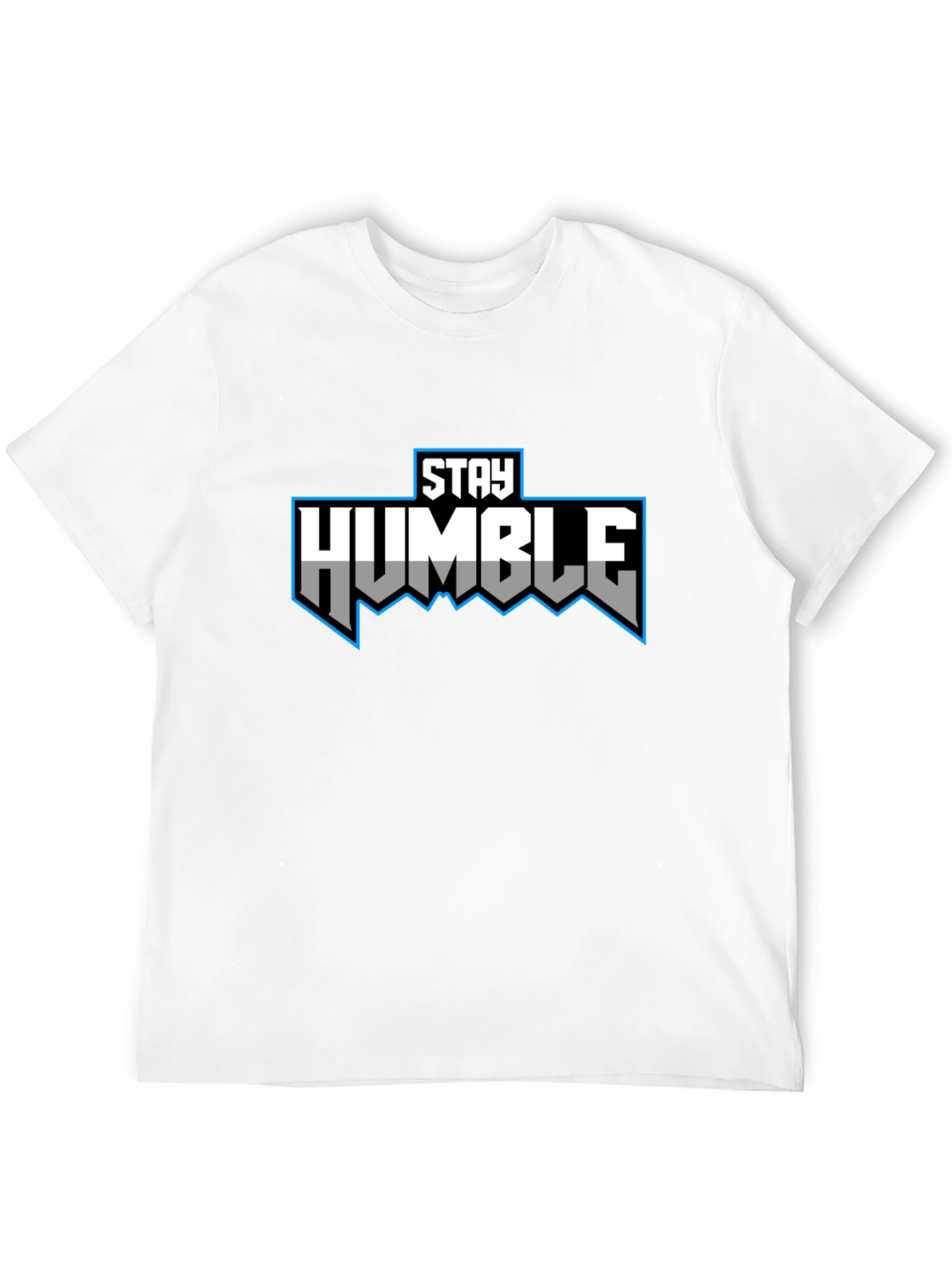 Stay Humble Graphic Tee - Black Short Sleeve