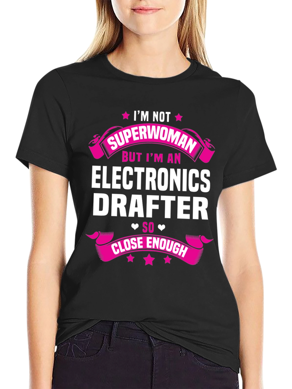 Electronics Drafter T-Shirt - Im Not Superwoman
