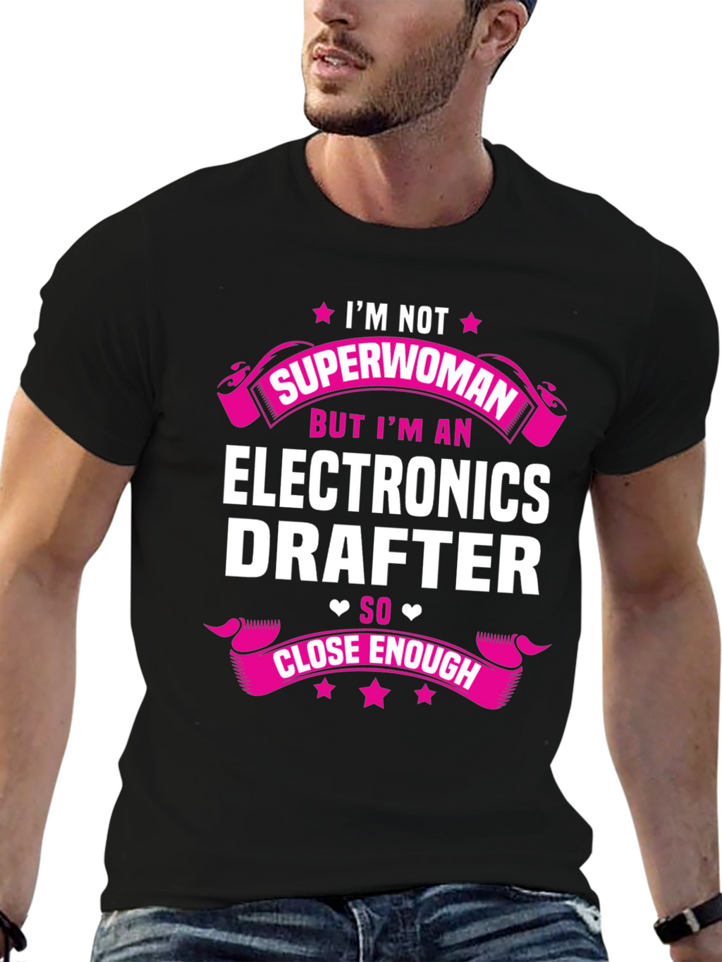 Electronics Drafter T-Shirt - Im Not Superwoman