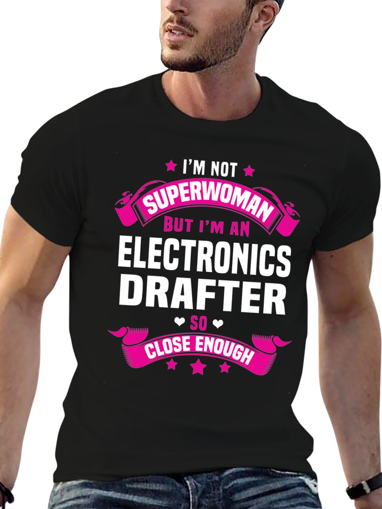 Electronics Drafter T-Shirt - Im Not Superwoman