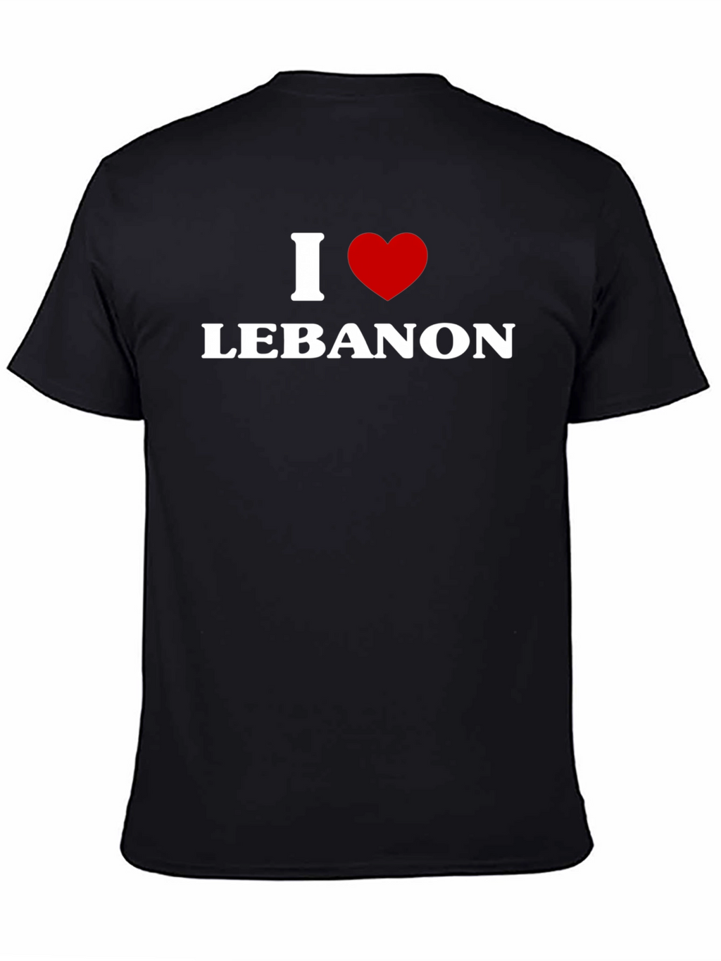 I Heart Lebanon T-Shirt - Patriotic Pride Tee