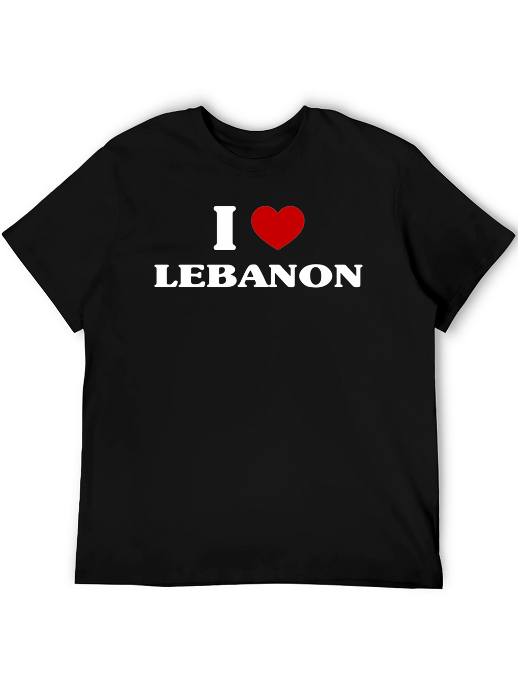 I Heart Lebanon T-Shirt - Patriotic Pride Tee