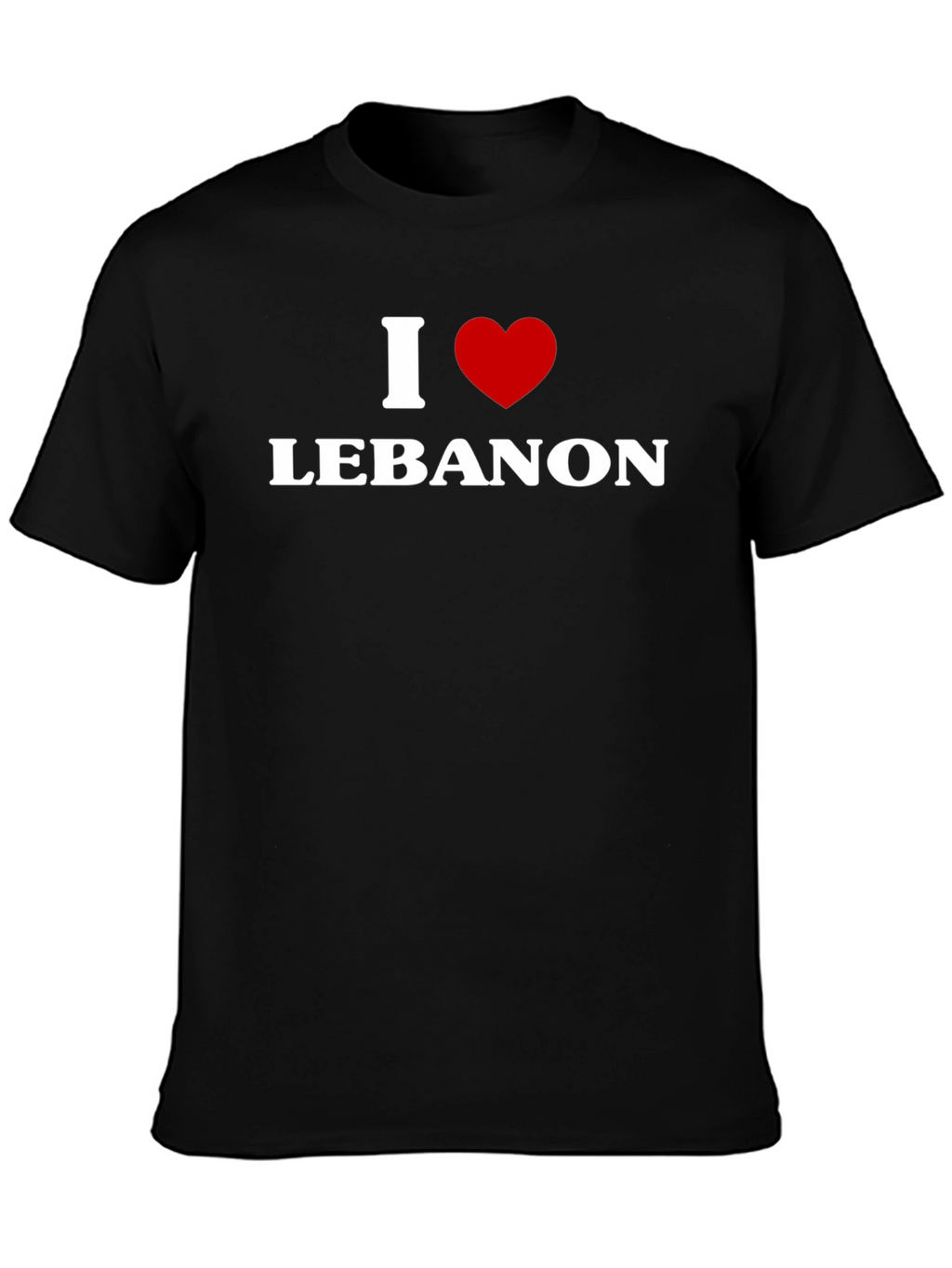 I Heart Lebanon T-Shirt - Patriotic Pride Tee