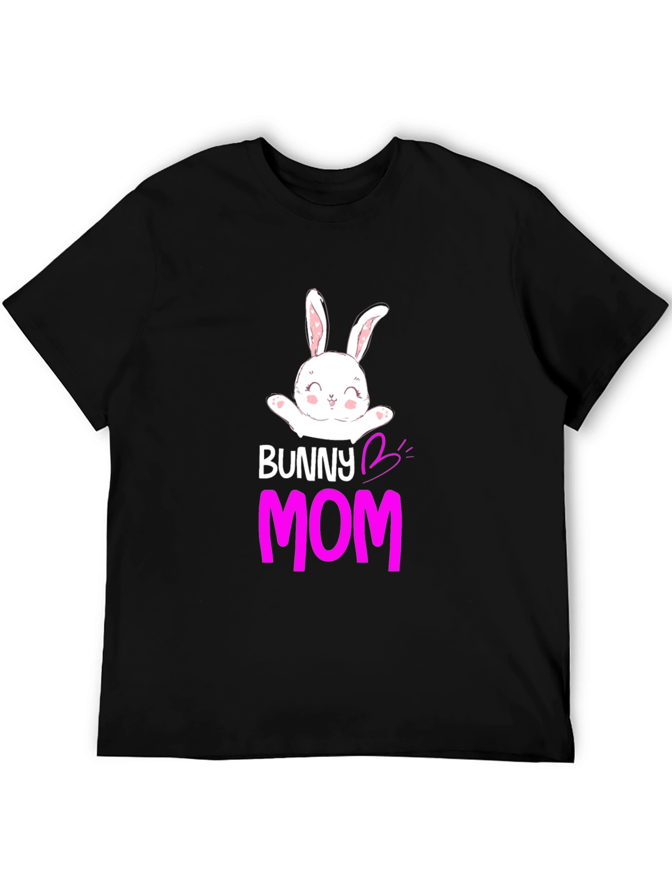 Bunny Mom Graphic Tee - Easter Womens T-Shirt