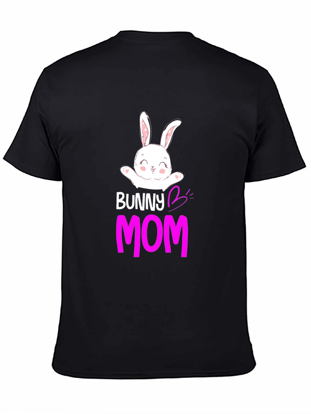 Bunny Mom Graphic Tee - Easter Womens T-Shirt