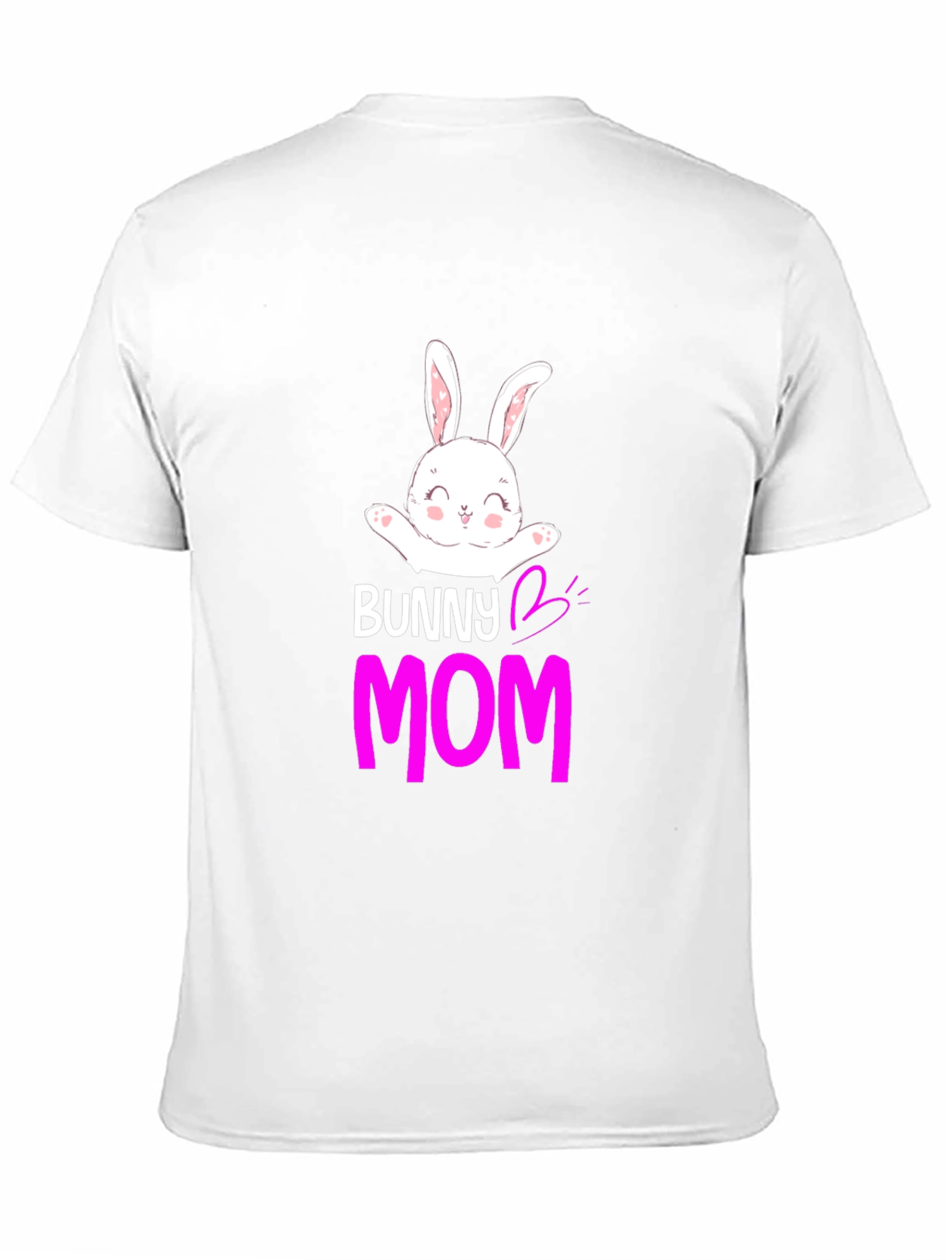 Bunny Mom Graphic Tee - Easter Womens T-Shirt