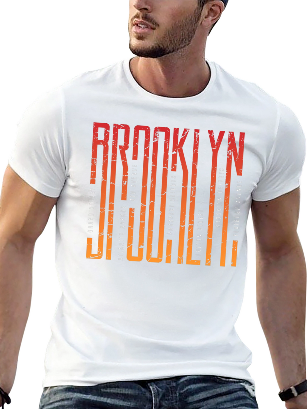 Brooklyn Neighborhoods Graphic T-Shirt