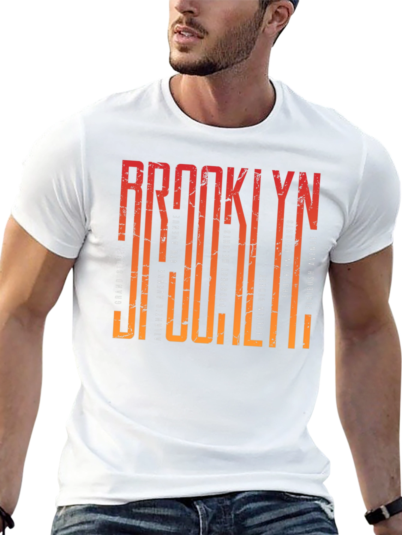 Brooklyn Neighborhoods Graphic T-Shirt