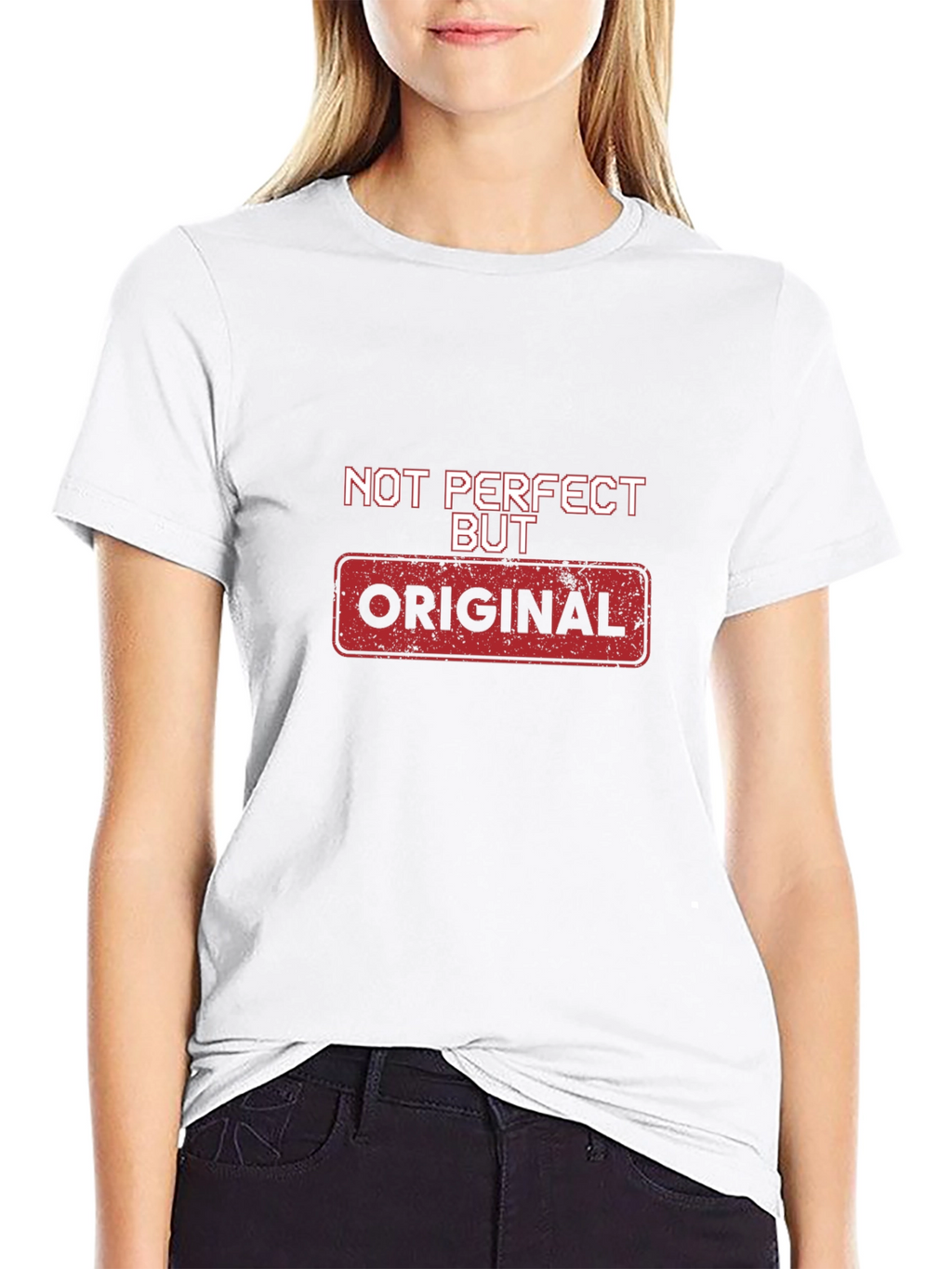 Original Graphic Tee - Black Crewneck T-Shirt