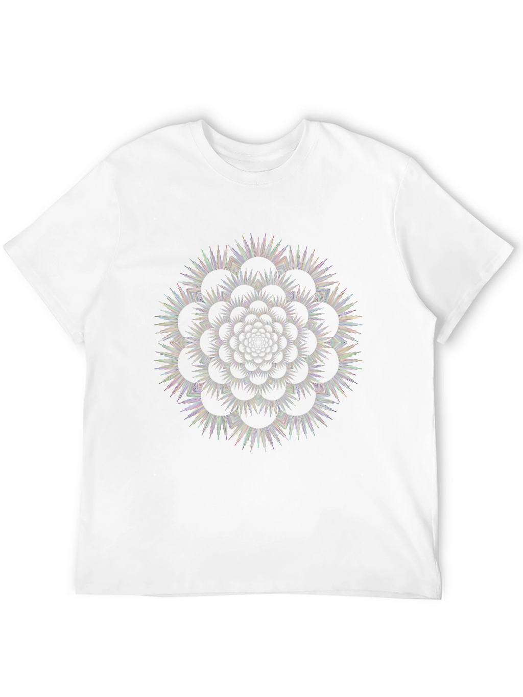 Cosmic Mandala Graphic Tee - Black T-Shirt