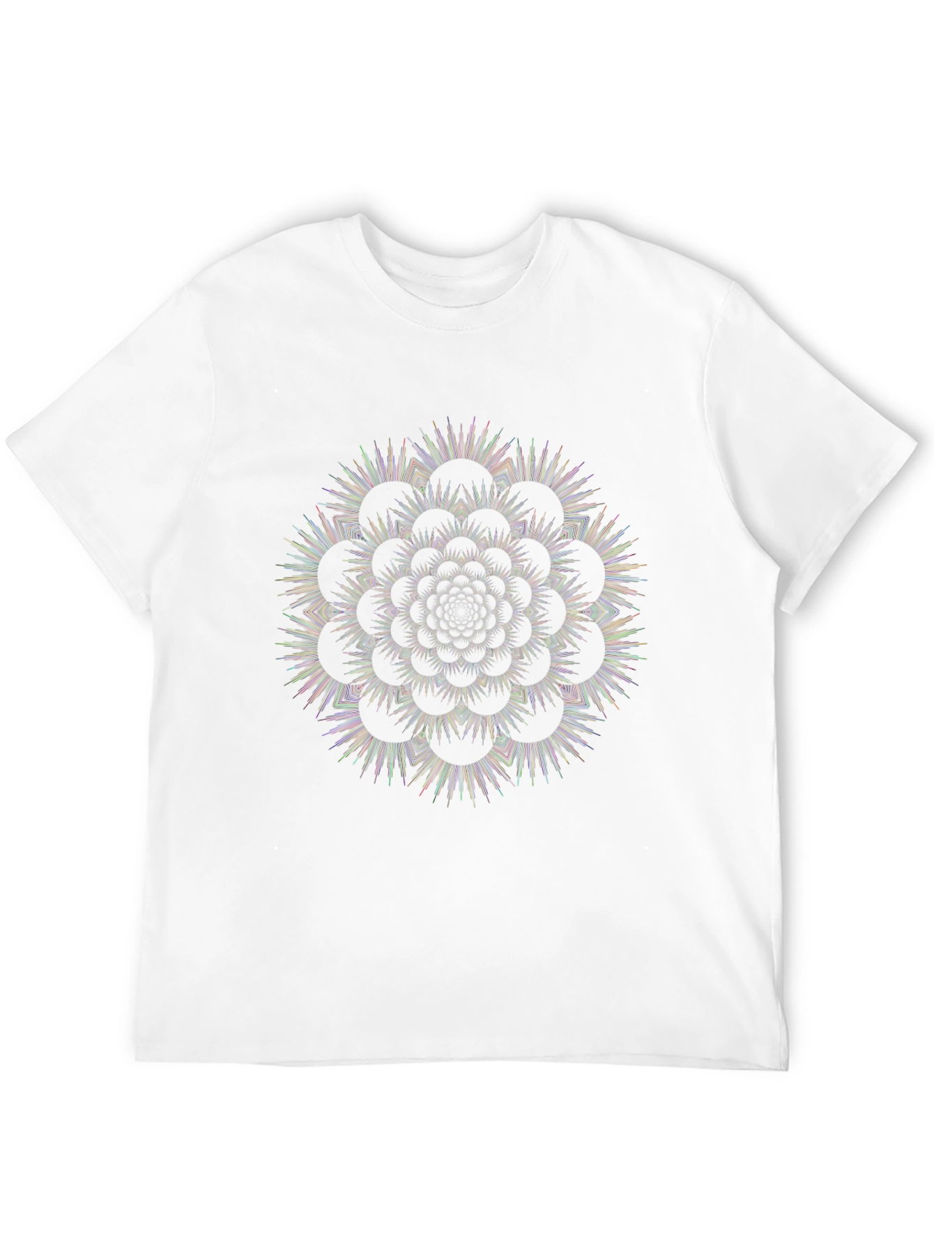 Cosmic Mandala Graphic Tee - Black T-Shirt
