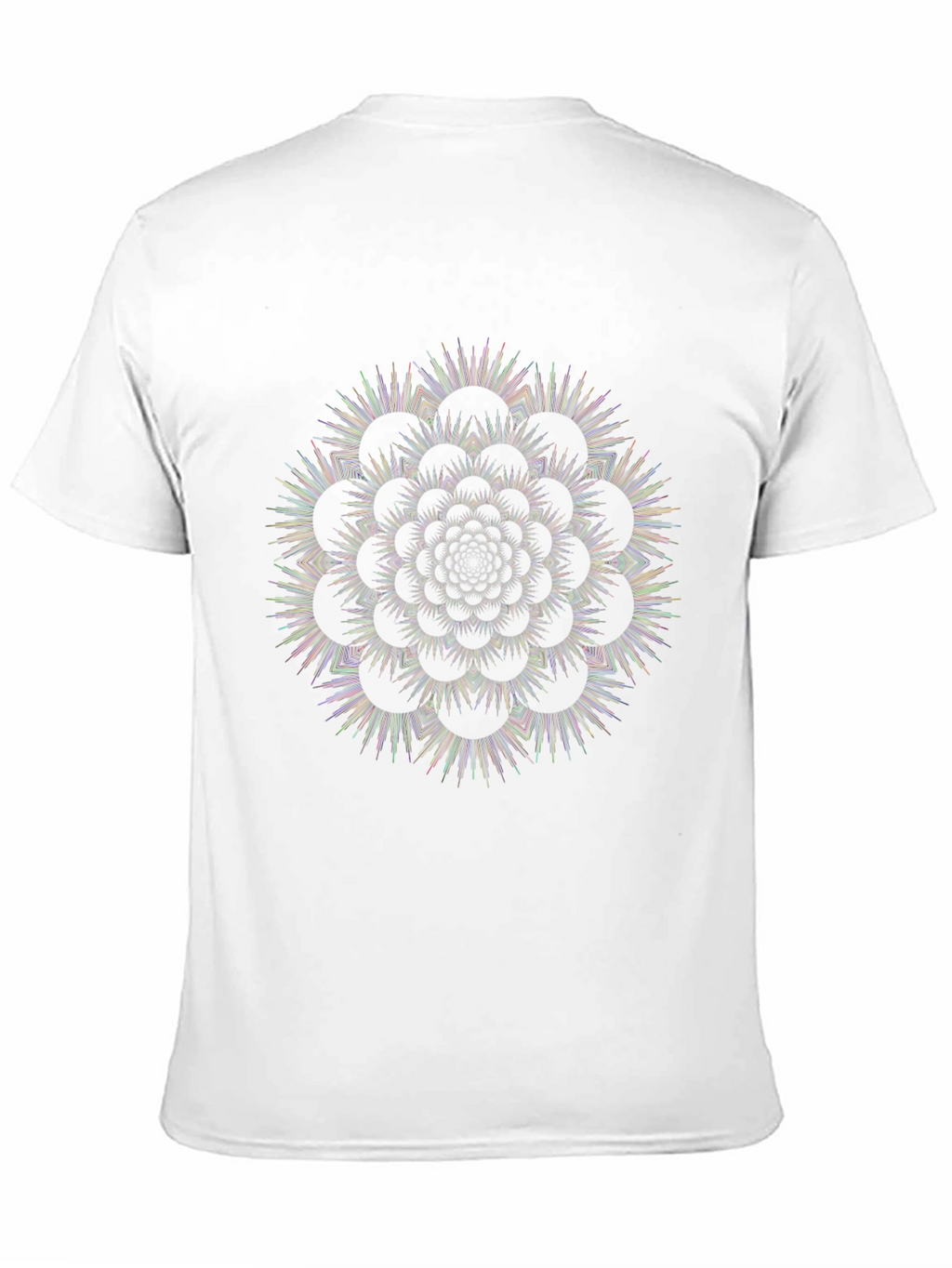 Cosmic Mandala Graphic Tee - Black T-Shirt