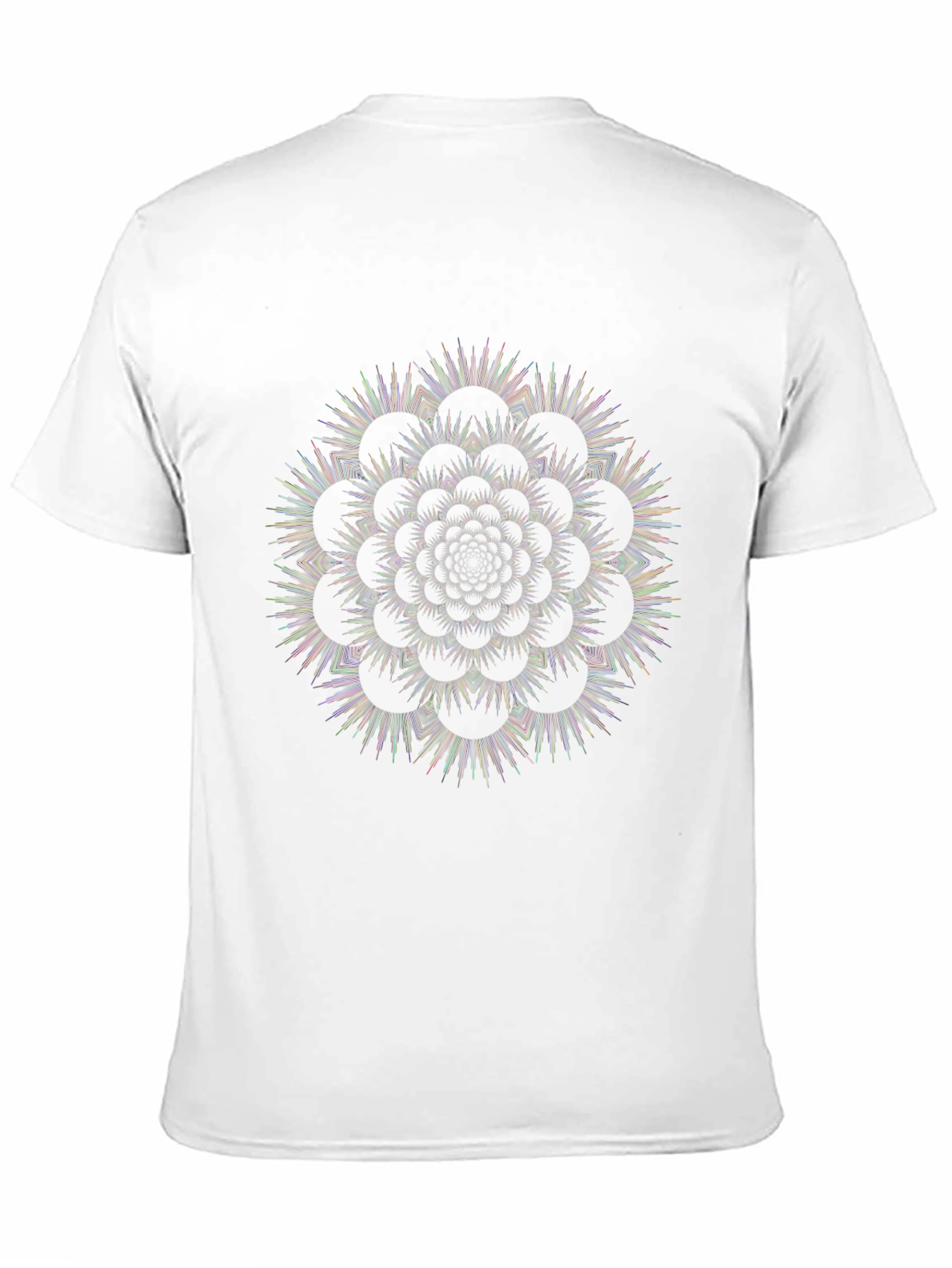 Cosmic Mandala Graphic Tee - Black T-Shirt