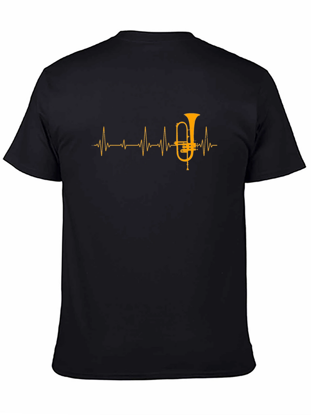 Tuba Heartbeat T-Shirt - Musician Gift