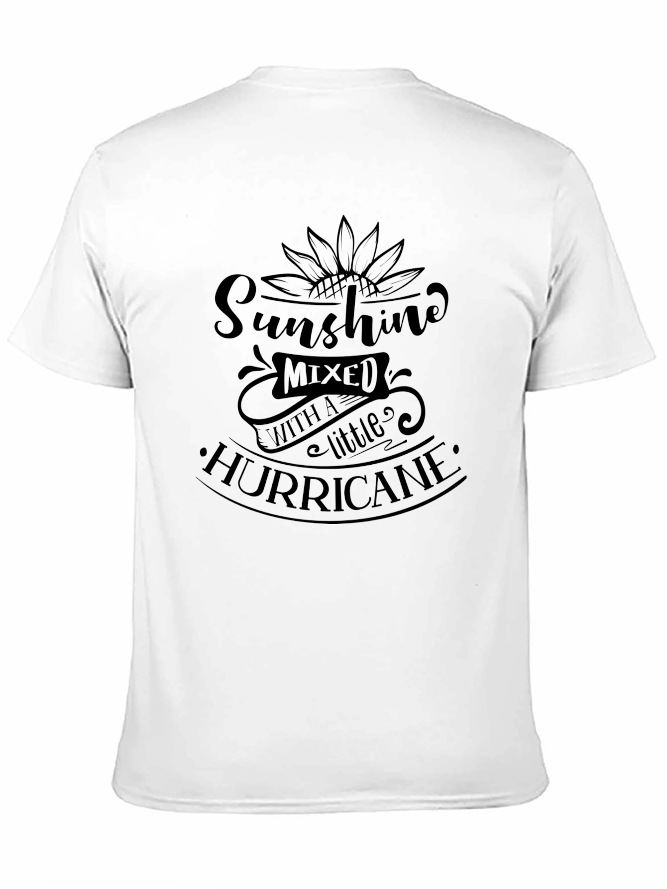 Sunshine & Hurricane Graphic Tee - Black